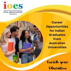 Career Opportunities for Indian Graduates from Australian Universities
https://ioes.in/study-in-australia/

Career Opportunities for Indian Graduates from Australian Universities examines the professional pathways available to Indian graduates post-study in Australia. It highlights employment sectors, job prospects, networking strategies, and visa considerations crucial for leveraging Australian qualifications effectively in the global job market. This guide aims to empower Indian graduates with insights into maximizing their career potential and navigating the transition from academia to professional life in Australia or beyond.