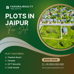 Own a premium plot on Ajmer Road, Jaipur, with a leading real estate developer. Our affordable plots offer prime locations and excellent future growth potential. Secure your investment today!