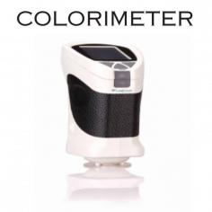 Labtron Colorimeter reads colored samples and displays the matching color card number on its 2.4-inch screen. It features an 8°/d diffusion illumination system with included spectral components (SCI). With a storage capacity of 100 sets of standard samples and 100 data groups per sample, this instrument matches three color numbers from the color charts for the colorist's reference.