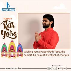 Celebrate in style with our exclusive Ratha Yatra Templates on Brands.live. Explore a variety of themes and designs tailored to showcase the vibrancy of this cultural festival. Whether you're organizing events or sharing festive greetings, our Templates empower you to create memorable visuals that resonate with your audience. 
