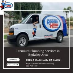 Rooter Hero Plumbing of East Bay offers <a href="https://rooterhero.com/plumber-berkeley-ca-plumbing-repair-service">reliable plumbing services in Berkeley</a>. Our expert plumbers provide prompt, professional solutions for all your plumbing needs, from leaks and clogs to emergency repairs. With a commitment to quality and customer satisfaction, we ensure your plumbing issues are resolved efficiently. Call us today for top-notch service in Berkeley. 