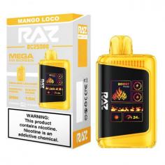 Mango Loco – RAZ Vape DC25000 delivers a tropical burst of juicy mango flavor, offering a refreshing and satisfying vaping experience. Crafted with high-quality ingredients, this disposable vape provides long-lasting enjoyment and smooth puffs. Perfect for on-the-go vaping, the Mango Loco flavor is a top choice among RAZ vape flavors.

Mango Loco – RAZ Vape DC25000
$26.99 Original price was: $26.99.$16.99 buy now: https://razofficialsite.com/product/mango-loco-raz-vape-dc25000/