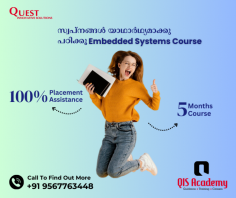 Advanced Embedded Systems Course in Kannur
Learn advanced Embedded Systems techniques with our course in Kannur. Enroll today for practical training. https://www.qisacademy.com/course/advanced-diploma-in-embedded-systems