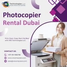 Latest Technology Photocopier Rentals in Dubai

VRS Technologies LLC offers the newest photocopier models for rent in Dubai. Our state-of-the-art machines provide exceptional print quality and efficiency. Need a Photocopier Rental Dubai? Call us at +971-55-5182748 and enhance your office productivity with our advanced photocopiers.

Visit: https://www.vrscomputers.com/computer-rentals/copier-rental-in-dubai/