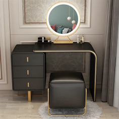 Elevate your space with the Ela Makeup Vanity, a blend of elegance and functionality. Crafted from sturdy oak, its table top ensures stability and durability. The dressing stool boasts a comfortable leather-covered seat and matching leather top for added sophistication. Easy to clean and maintain, this versatile piece doubles as a storage organizer with ample space for essentials, making it a stylish addition to any bedroom, bathroom, closet, or hallway.

Visit:- https://kanabahome.com/collections/vanities/products/ela-makeup-vanity
