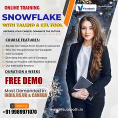 Snowflake Training in Hyderabad  - VisualPath offers Snowflake Online training, a cloud-based data warehouse platform. Get hands-on Snowflake training in Hyderabad with experienced instructors. Find the best Snowflake training in Ameerpet, Hyderabad, with our expert-led courses.To book a free demo session, Call us at +91-9989971070.
Visit Blog: https://visualpathblogs.com/
WhatsApp: https://www.whatsapp.com/catalog/919989971070
Visit: https://visualpath.in/snowflake-online-training.html
