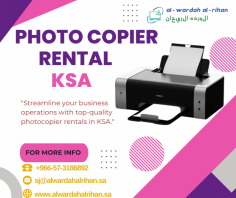 How to Choose the Right Photocopier Rental in KSA?

Evaluating business needs, budget, and the copier's features. Consider the volume of copying required, speed, and additional functions like scanning and faxing. Reliability and maintenance support are crucial. AL Wardah AL Rihan LLC offers a range of high-quality photocopiers tailored to meet your specific requirements. Ensure seamless office operations with our expert Photo Copier Rentals in KSA. Contact us at +966-57-3186892 for more information.

Visit: https://www.alwardahalrihan.sa/it-rentals/printer-rental-in-riyadh-saudi-arabia/

#PhotocopierrentalKSA
#Printerrental
#CopierLeaseRiyadh
#PrinterRentalinRiyadh
#PrinterRentalSaudiArabia

