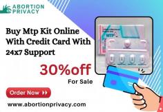 Dealing with an unexpected or unplanned pregnancy can be incredibly stressful buy mtp kit online with credit. With our online store get mtp kit delivered to your doorstep within 48hrs with 24x7 live chat support. Visit our site for more info and place your order now.


Visit Now: https://www.abortionprivacy.com/mtp-kit
