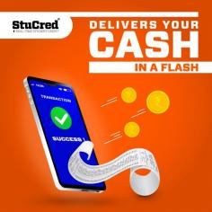 Instant Loan App for Students in India. StuCred delivers your cash anywhere & anytime! Download the app now: http://stucred.com