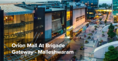 Explore Orion Mall at Brigade Gateway in Malleshwaram, Bengaluru, offering a premier retail experience with a wide range of shops, dining, and entertainment options.
