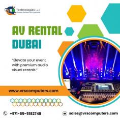  Why AV Rental Dubai Is Essential for Your Event Success?

VRS Technologies LLC offers Audio Visual Rental in Dubai to ensure your event shines! From sound systems to projectors, we provide top-quality AV equipment and professional support. Call +971-55-5182748 to find out how our AV rentals can make your event a success.

Visit: https://www.vrscomputers.com/computer-rentals/audio-visual-rental-in-dubai/