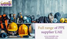 Full range of PPE supplier UAE:-
https://www.anamtallc.com/full-range-of-ppe.html