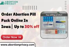 Order abortion pill pack in Iowa and get it within 48hrs, with discreet shipping and 24x7 live chat support. Our abortionprivacy store provides access to this cost-effective early unplanned pregnancy solution. Explore our site for more related info.

Visit Now: https://www.abortionprivacy.com/abortion-pill-pack