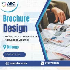 Don't forget that high-quality brochures can improve your brand's credibility and professionalism, which reflects positive impact on your business. At ABC Printing Company, we offer impactful brochure designs in Chicago that effectively communicate your business and enhance your visibility. Contact us today!