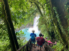 Path of Celestial Blue: Discovering the Magical River

Immerse yourself in a unique experience as you explore the Rio Celeste Trail within Tenorio National Park. This three-hour guided hike takes you through the lush tropical rainforest, where you’ll uncover the magical phenomenon of the Rio Celeste.

One tour per person: $ 55

Book now: https://riocelesteaventuras.com/tours/rio-celeste-hike-and-waterfall/