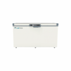 Labtron -40°C Chest Freezer has a 360 L capacity, ultra-low temperature cooling, and direct cooling. It has microprocessor control,
platinum resistor sensors for -20°C to -40°C range, a branded compressor, and an EBM fan. With manual defrost, R290 refrigerant, and energy efficiency, digital display.