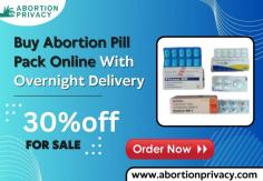 Order your discreet abortion pill pack online for a safe, private, and reliable solution. Fast delivery and confidential packaging. Get your pill pack within 48 hours. At our online store abortionprivacy 24x7 support and guidance are provided. Secure your privacy and get 30% off. Contact us today for more information and to place your order.

Visit Now: https://www.abortionprivacy.com/abortion-pill-pack