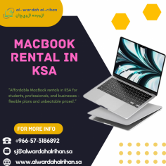 How to Rent a MacBook in KSA Step-by-Step Guide Process?

Follow this step-by-step guide: First, contact AL Wardah AL Rihan LLC at +966-57-3186892 to discuss your requirements. Next, choose the MacBook model and rental duration that suits your needs. Then, complete the rental agreement and make the necessary payment. Finally, receive your MacBook and enjoy high-performance computing without the commitment of ownership. For reliable and convenient MacBook Rentals in KSA reach out to today.

Visit:https://www.alwardahalrihan.sa/it-rentals/macbook-rental-in-riyadh-saudi-arabia/

#MacBookrental
#MacBookRentalinRiyadh 
#MacBooKRentalSaudiArabia
#MacBookProRentalinKSA

