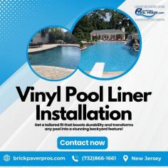 Vinyl pool liners are a popular choice for pool renovations due to their easy installation and replacement. At Custom Pool Pros, we offer a variety of patterns and colors for vinyl pool liner installations in NJ, transforming your backyard oasis. Visit our website for more information!

