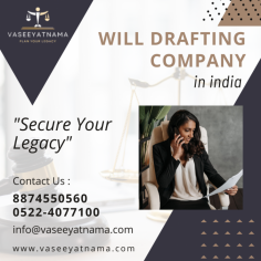 Vaseeyatnama is recognised as the best will drafting company in India, providing exceptional services to ensure your wishes are honoured. Our offerings include comprehensive probate services, estate planning, and property transfer solutions. With Vaseeyatnama, you can safeguard your assets and secure your family's future with confidence. Contact us today to experience our expert legal services and start protecting your legacy.
