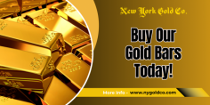 Buy gold bars from New York Gold Co. Trusted for quality and authenticity, we offer a wide selection of gold bars to meet your investment needs. Call at (718) 507-8787.
