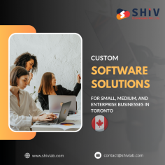 Struggling to find the perfect software for your Toronto business? Shiv Technolabs offers tailored custom software solutions designed to enhance your operations and drive growth. Our expert team crafts innovative, efficient software tailored to your specific needs, helping you overcome challenges and seize opportunities. Whether you need a new application or an upgrade to existing systems, our solutions are engineered to optimize your business processes and deliver results. Partner with us to transform your business with cutting-edge and custom software development services in Toronto.
