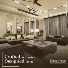 Create a haven of tranquility and beauty with Deco Arte’s expert designs. We specialize in crafting interiors that offer a perfect blend of comfort, style, and functionality.