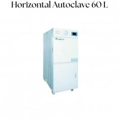 Labtron horizontal autoclave with 60L capacity is designed with a PLC system-controlled, fully automatic horizontal vacuum sterilizer and SUS304 stainless steel chamber. It features multiple protective devices, a unique pulsating vacuum procedure for drying, and a fault alarm system. 