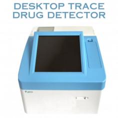 Labtron Desktop Trace Drug Detector uses IMS technology to detect drugs at 100 ng TNT sensitivity. With <8 sec analysis time, it provides high-sensitivity results with audio/visual alerts and internal storage for new explosives. Ideal for investigations, research labs, and industries.