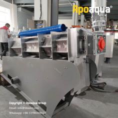 Screw Press Sludge Dewatering Machine Manufacturer - Apoaqua