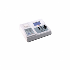 Labnic Semi-Auto Coagulation Analyzer, with dual working channels, operates at 15°C–30°C and 470 nm test range, storing 10,000 results. It offers low reagent use under 20 uL with 
precision optics an open reagent system and easy maintenance. 