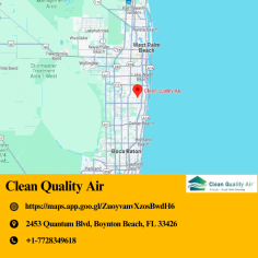 Keep your home safe and efficient with Clean Quality Air’s expert dryer and vent cleaning services in Boynton Beach. Prevent fire hazards and improve dryer efficiency. Schedule your service today for peace of mind! 
