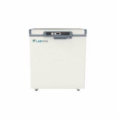 Labtron-40°C Chest Freezer is a 150 L ultra low temperature freezer with direct cooling, microprocessor control, and platinum resistor sensors for a precise -20°C to -40°C temperature range. It features a compressor, EBM fan, manual defrost, R290 refrigerant, and is energy-efficient and eco-friendly.