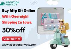 Buy mtp kit online with Overnight shipping in Iowa from our trusted Online store. With 24x7 live chat support and expert guidance get your mtp kit without any worries delivered within 48 hours. No longer waiting to get out of unwanted pregnancy. Visit our site now for more details.

Visit Now: https://www.abortionprivacy.com/mtp-kit