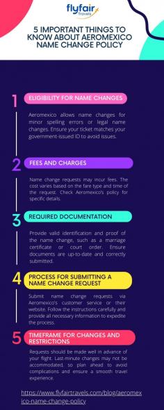 Aeromexico’s name change policy allows for minor corrections, requires a fee, must be done before check-in, supports name changes on award tickets, and follows strict guidelines. Ensure all details match your identification to avoid complications.
