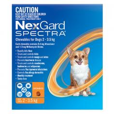 Discover the power of Nexgard Spectra for dogs, providing comprehensive protection against fleas and ticks. Buy Nexgard for dogs at DiscountPetCare for affordable prices.  https://www.discountpetcare.com.au/heartwormers/nexgard-spectra-for-dogs/p2003.aspx