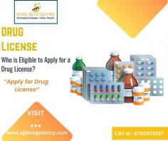Eligibility for a drug license generally includes individuals or entities who have the necessary qualifications and experience in pharmacy or medicine and who meet all regulatory requirements. This often includes pharmacists, doctors, or businesses involved in drug manufacturing, distribution, or retail trade. Specific requirements may vary in different countries and jurisdictions. Agile Regulatory can assist you in achieving it.