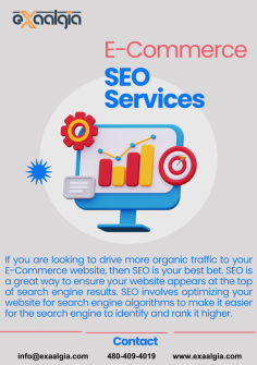 If you are looking to drive more organic traffic to your E-Commerce website, then SEO is your best bet. SEO is a great way to ensure your website appears at the top of search engine results. SEO involves optimizing your website for search engine algorithms to make it easier for the search engine to identify and rank it higher.