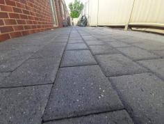 Spray on Concrete is a cement based method used to bring new or existing concrete surfaces to life, replicating the appearance of traditional paving techniques Aussie Spray Pave