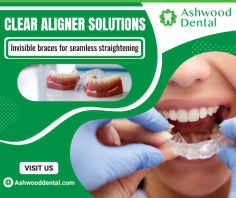 Perfect Smile with Invisible Aligners

Our invisible aligners offer a discreet and comfortable way to straighten teeth. We use advanced technology to ensure a perfect fit and effective treatment. For more information, mail us at emily.ashwooddental@gmail.com.