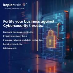 Strengthen your business's defense against cyber threats: Boost productivity, minimize risk, and ensure fast recovery times. Visit now : https://keplersafe.com/