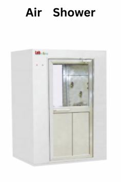 Labmate Air Showers are decontamination units between cleanrooms and adjacent areas. Using high-velocity HEPA (99.999% at 0.3µm) or ULPA filtered air jets at 25 m/s, they effectively remove particulate matter from personnel and equipment, reducing contamination risk. Gross weight 7000kg . Easy to operate membrane touch switches.
