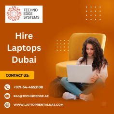 Techno Edge Systems LLC offers top-quality laptops to meet all your academic needs. Whether for online classes, research, or projects, our rental services provide reliable and cost-effective solutions. Hire Laptops in Dubai, by Calling us at 054-4653108 or visiting us - https://www.laptoprentaluae.com/laptops-for-rent-dubai/