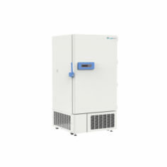 Labtron -40°C Upright Freezer LUF-B41 provides 678 L capacity and a temperature range of -20 to -40°C. It includes a microprocessor control system, platinum sensors, high-quality steel housing, a 2-layer insulated door, 3 adjustable shelves, an international compressor, and an EBM fan.
