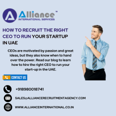 CEOs are motivated by passion and great ideas, but they also know when to hand over the power. Read our blog to learn how to hire the right CEO to run your start-up in the UAE.