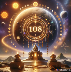 The Profound Significance of the Number 108 in Vedic Astrology and Numerology 

https://www.dkscore.com/jyotishmedium/the-profound-significance-of-the-number-108-in-vedic-astrology-and-numerology-954
