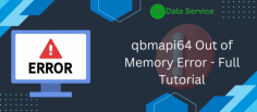 Facing the Qbmapi64 Out of Memory error in QuickBooks? Learn the causes, symptoms, and effective solutions to fix this issue and restore your QuickBooks functionality.