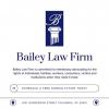 Attorney Tyler D. Bailey and his staff at Bailey Law Firm are devoted to pursuing justice and accountability for those who have been injured or harmed due to the misconduct and negligence of others. We also navigate the criminal justice system to obtain the best possible outcomes for our clients who are facing criminal charges. To seek justice, uphold the rights of the people, and make our community a better place.

At Bailey Law Firm, our job is to listen to your concerns, answer your questions, guide you through the process and assert your legal rights. While listening to your concerns and answering your questions, I’m strategically analyzing all of the facts and circumstances of your case to put together a plan of action that ensures you receive the best possible results in your given situation.