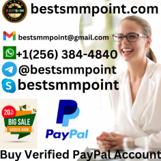 

#Buy-Verified-PayPal-Accounts/
Buy Verified PayPal Account
24 Hours Reply/Contact
Email:-bestsmmpoint@gmail.com
Skype:–bestsmmpoint
Telegram:–@bestsmmpoint
WhatsApp:-+1(256) 384-4840
https://bestsmmpoint.com/product/buy-verified-paypal-accounts/

