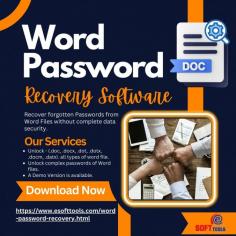  Have you also forgot your Word password and want to recover it again, then you can use eSoftTools Word Password Recovery Software. By using this software, users have benefited a lot by recovering passwords because this software gives you the best 3 recovery methods Brute Force Attack, Dictionary Attack, and Mask Attack. By using these methods, you can recover the password of all Word files like doc, docx, dot, docm, dotx files. Our software supports all Windows versions before 2021 and also provides a free demo of recovering the password of the first 3 characters.

More info- https://www.esofttools.com/word-password-recovery.html